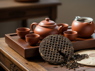 Waffle Pu-erh Cake